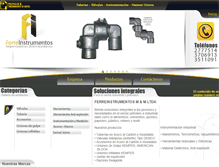 Tablet Screenshot of ferreinstrumentos.com